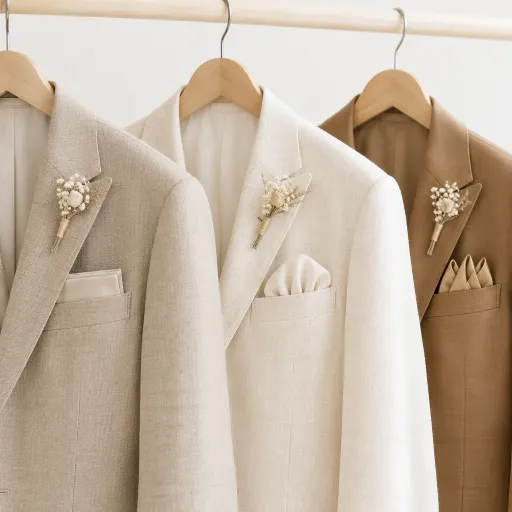 Pochette de costume au mariage : les règles de pliage et les accords qui fonctionnent