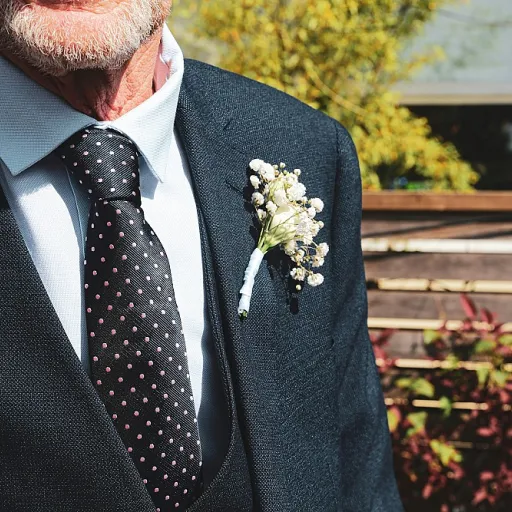 Cravates anglaises : l’élégance club au service du costume de mariage
